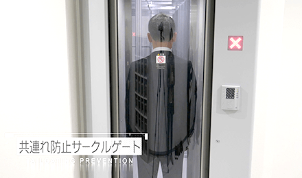 共連れ防止サークルゲート